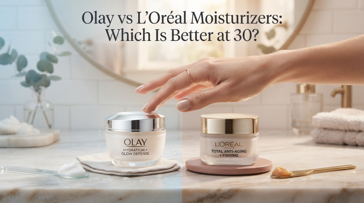 Olay vs L’Oréal Moisturizers